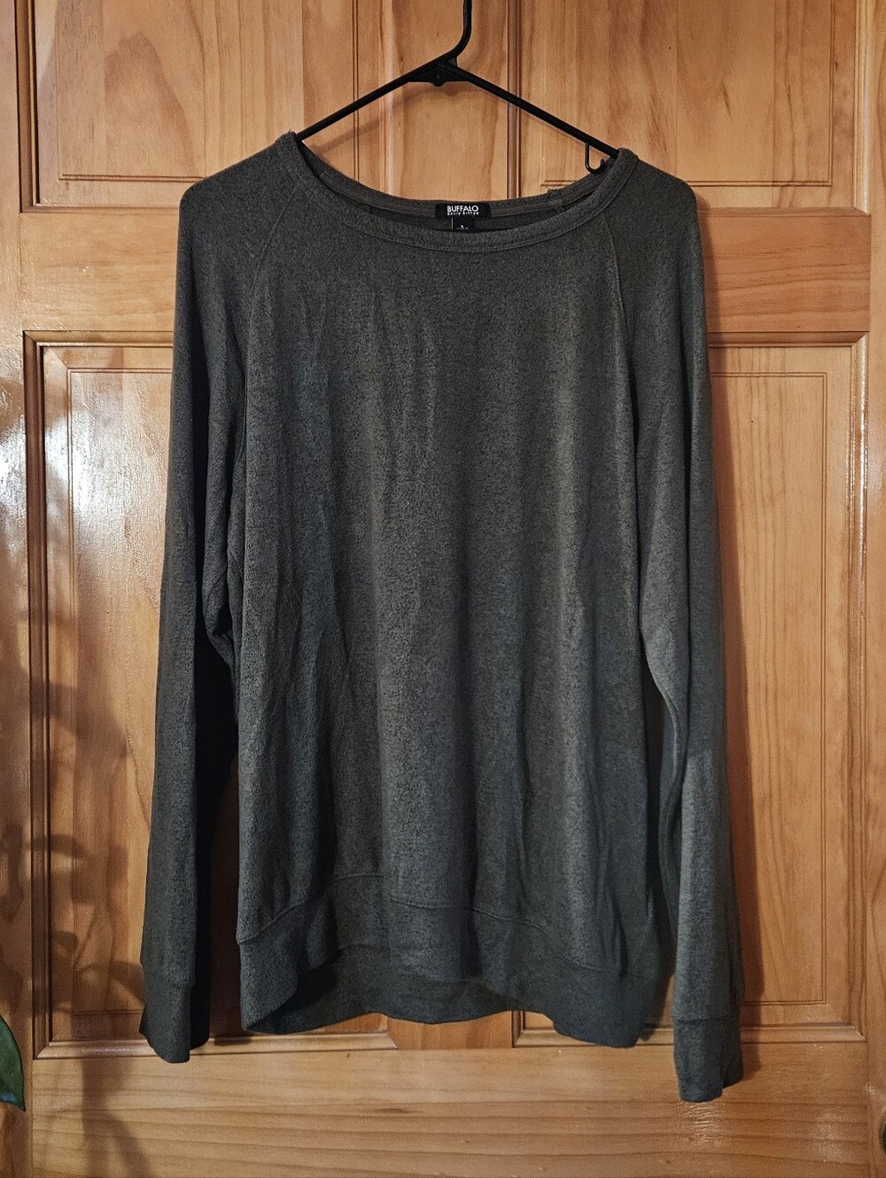 Buffalo David Bitton Green Crewneck Sweater